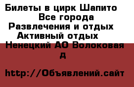 Билеты в цирк Шапито. - Все города Развлечения и отдых » Активный отдых   . Ненецкий АО,Волоковая д.